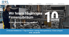 Desktop Screenshot of hl-klebetechnik.de